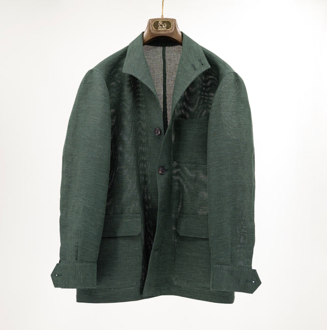 Teba Siena Linen & Cotton Green